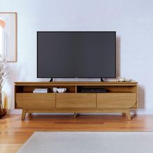 Bancada Selene Com Nichos Cumaru