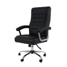 Cadeira Escritório Home Office Presidente Mini Big Preta Ergonômica Com Molas Ensacadas E Sistema Relax