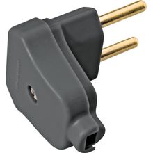 Plugue Angular Tramontina 2P 10A 250V Tramontina Preto Tramontina