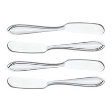 Jogo Espátulas Manteiga Tramontina Laguna Aço Inox 4 Peças Tramontina