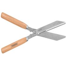 Tesoura Cerca-Viva Tramontina Lâmina Serrilhada Metálica Cabo Madeira Tramontina