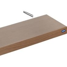 Prateleira Invisível Elite 60x25cm 15mm Madeira Amêndoa Maciça Pinus Tramontina