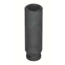 Soquete de Impacto Sextavado Longo em Aço Cromo Molibdênio 7/16'' - Encaixe 1/4'' Tramontina PRO Tramontina