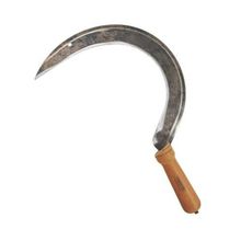 Foice de Aço Carbono Tramontina 13cm - Acabamento Envernizado