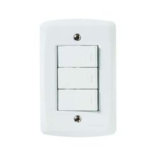 Interruptor Simples 10A - Conjunto 3 Peças - Linha Lux2 Tramontina