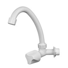 Torneira Bica Móvel Parede Cinza Claro - Herc - Fácil Instalação e Manuseio