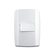 Interruptor Simples 10A Vertical Linha Slim Ilumi - 250V - Uso Residencial e Comercial