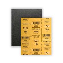 Lixa D'Água 180 Norton - Kit com 50 Peças