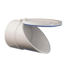 Válvula Retenção Esgoto 150mm Ponta - Evita Insetos e Retorno Esgotos