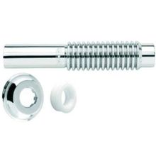 Tubo de Ligação Ajustável 260mm Cromado para Vaso Sanitário - Blukit