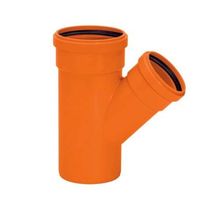 Junção Y 100x50mm Amanco Silentium - PVC Mineralizado Auto Ext. - DN 40 a DN150