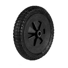 Roda para Carrinho 325x65mm Sem Câmara Furo 1" - Pneu Maciço Injetado PP