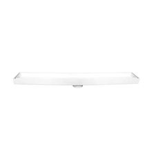 Ralo Oculto Linear 5x70cm Branco - Saída DN 40mm - Para Tráfego de Pedestres