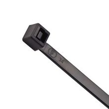 Abraçadeira Cinta 4,8 x 283mm Preta UV - Kit com 100 Unidades - Resistente ao Sol e Intempéries