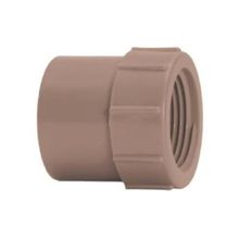 Luva Lisa Rosca 40mm x 1.1/4'' PVC PN 750 kPa - Amanco