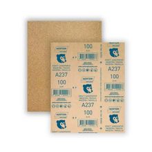 Lixa para Madeira 100 - 12cm - Pacote com 50 Peças - Norton