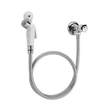 Chuveiro Ducha Higiênica Gatilho 1,2m Branca ABS com Registro - Blukit