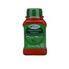 Cola Amanco Extra Forte 175g c/ Pincel para Tubos PVC a partir de 60mm