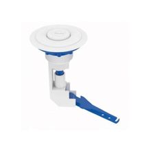 Botão Acionamento Superior 2 em 1 Caixa Acoplada Branco - Blukit