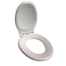 Assento Infantil para Vaso 30x37cm Branco em PVC - Especial para Bacias Sanitárias Infantis