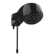 Chuveiro Ducha Top Banho 4 Temperaturas 7000 Watts 220V Preta - Efeito Hidromassagem