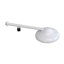 Chuveiro 8'' com Braço e Registro Branco 1/2'' - Ideal para Banho Relaxante