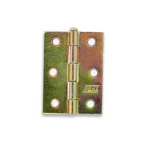 Dobradiça 3,5" Pino Solto Bicromatizada - Cartela c/ 3 Peças