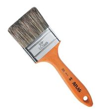 Pincel Cerda Gris Atlas H 4'' para Tinta Látex e Acrílica