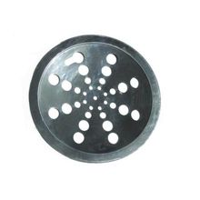 Grelha Inox Redonda 15x15cm para Churrasco - Overtime