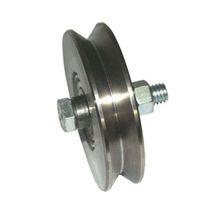 Roldana Ferro Maciça 50mm (2") Cantoneira c/ Parafuso - Uso em Portões