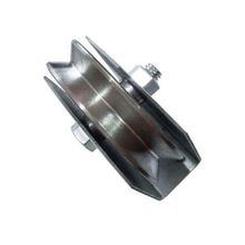 Roldana Ferro Maciça 75mm (3") para Portão Cantoneira - Ferrosul