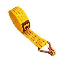 Cinta 3 Toneladas 5cm x 9 Metros com Gancho J - Fita de Poliéster e Ferragens de Aço