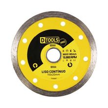 Disco Diamantado 4.3/8'' Borda Lisa PRO para Azulejo e Porcelanato - DTOOLS