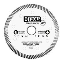 Disco Diamantado 4.3/8" para Porcelanato - DTOOLS