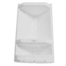 Cantoneira para Banheiro Caramelo 400x240x130mm com Suporte para Pendurar