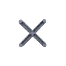 Espaçador 4,0mm Cinza com 100 Unidades - Facilita Assentamento de Revestimento Cerâmico