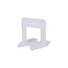 Base Nivela Piso Flex 1,5mm - Pacote 50 Peças - Para Cerâmica e Porcelanato - Nivela Piso