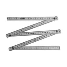 Escala Métrica Plástica 1 Metro Branca - DTOOLS Virgem e Resistente