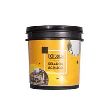 Selador Acrílico Galão 3,6 Litros para Interiores e Exteriores - DTOOLS