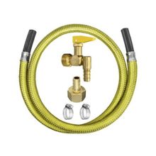 Gás Kit Instalação Fogão e Cooktop com Registro Corta Fogo 90° 1,5m- Roco