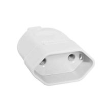Pino Fêmea 2P 10A Branco - Linha Priscus Tramontina - Termoplástico Anti-Chama