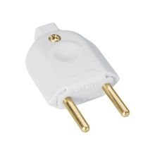 Pino Macho 2P 10A Branco - Tramontina - Linha Priscus