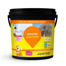 Impermeabilizante Parede Premium Branco 3,6kg - Quartzolit