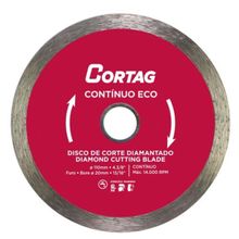 Disco Diamantado 4.3/8'' para Cerâmica, Azulejo, Telha e Tijolo - Cortag