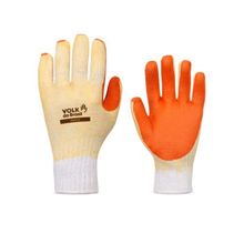 Luva de Segurança Vulcanizada Orange 8 (M) - Resistente a Calor - Volk do Brasil