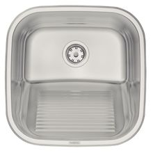 Tanque de Encaixe Tramontina Hera em Aço Inox Polido 40x40 cm