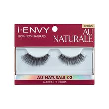 Cílios Postiços Kiss New York I-Envy Au Naturale 02 KPE09S 1 Par