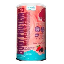 Suplemento Proteico Equaliv Body Protein Red Sabor Frutas Vermelhas 600g