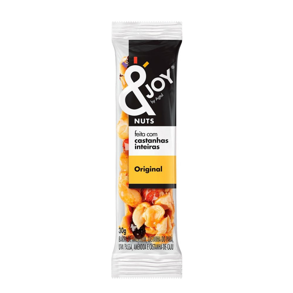 Encontraproduto.com.br - Barra de Nuts Original &Joy 30g