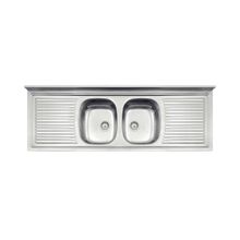 Pia de Apoio Tramontina Ribon 2C 34 em Aço Inox 180 x 55 cm